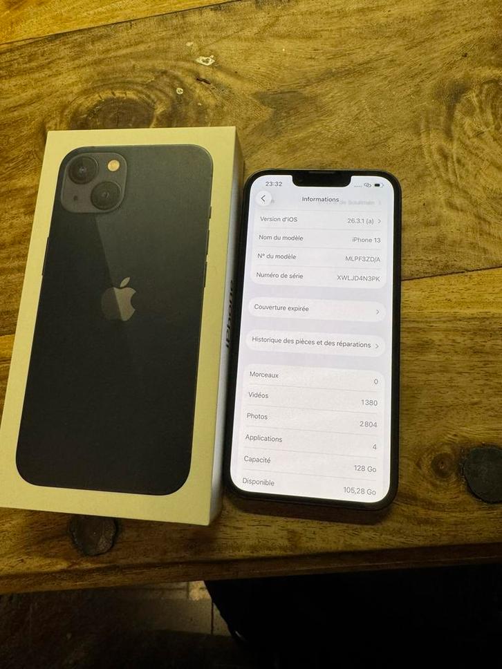 iPhone 13, Télécoms, Téléphonie mobile | Apple iPhone, Comme neuf, iPhone 13, Enlèvement