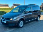 Vw caddy long chassis 2,0tdi 140cv double porte laterale, Euro 5, Noir, 5 portes, Particulier