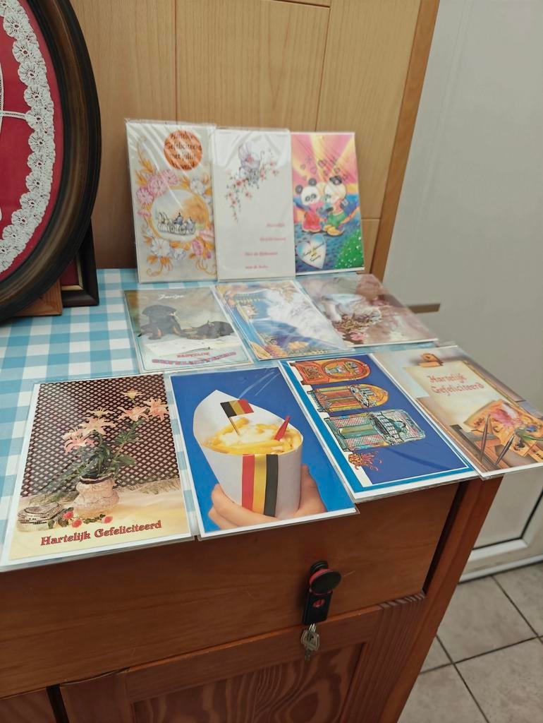 Wenskaarten 10 st nog verpakt, Ophalen