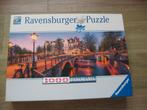 Avond in Amsterdam Ravensburger Puzzel, Hobby en Vrije tijd, Ophalen of Verzenden, 500 t/m 1500 stukjes, Nieuw, Legpuzzel