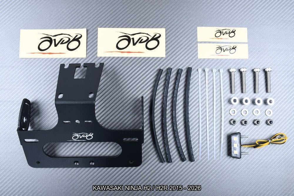 Support de plaque Court KAWASAKI NINJA H2 / H2R 2015 - 2026, Motos, Accessoires | Autre, Neuf, Enlèvement ou Envoi