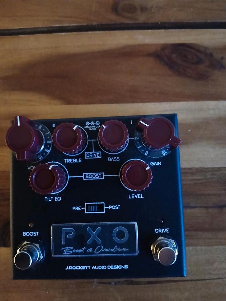 J.rockett audio Pxo, Musique & Instruments, Effets, Comme neuf, Distortion, Overdrive ou Fuzz, Enlèvement ou Envoi