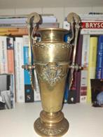 Sierlijk Art Nouveau koper brons vaasje .zie info, Ophalen of Verzenden, Brons
