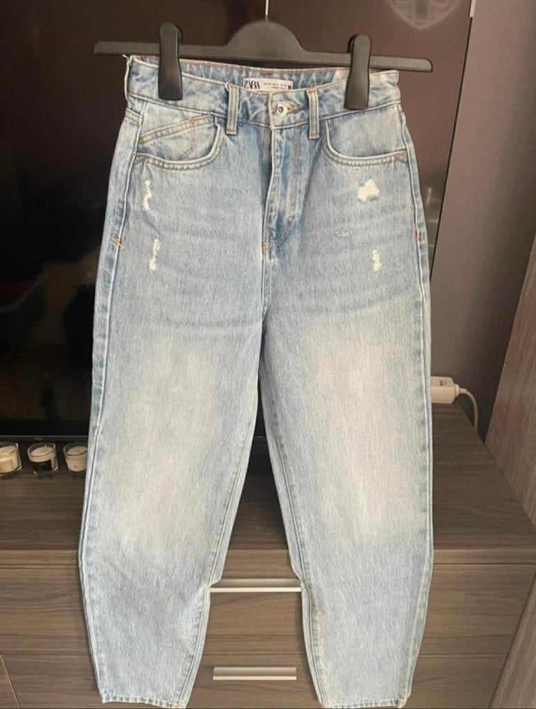 Broek zara, Kleding | Dames, Spijkerbroeken en Jeans, Ophalen of Verzenden, Zo goed als nieuw