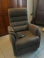 Fauteuil électrique relax avec fonction Releveur, Maison & Meubles, 75 à 100 cm, Comme neuf, Enlèvement, 75 à 100 cm
