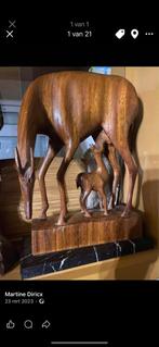 Hert met jong, Enlèvement