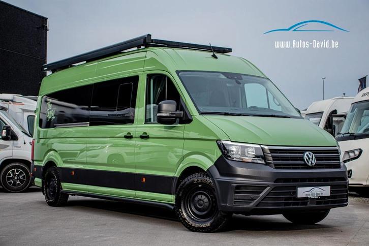 Volkswagen Crafter Campervan 2.0 TDI Aut. 2 Slaappl., Caravans en Kamperen, Mobilhomes, Bedrijf, tot en met 2, Buscamper of Camperbus