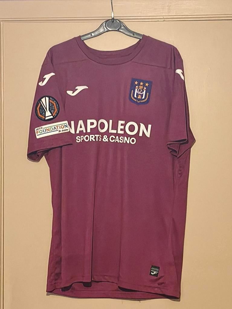 Maillot RSC Anderlecht Kikkenborg shirt, Sport en Fitness, Voetbal, Shirt