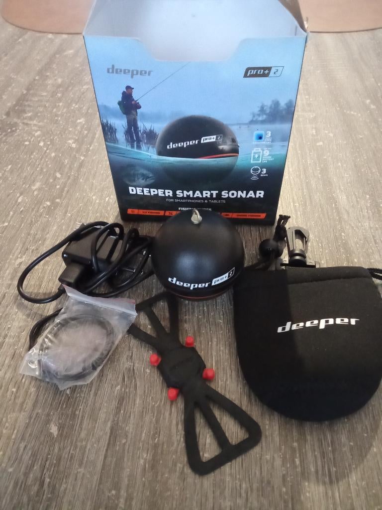Deeper sonar pro+2, Sport en Fitness, Overige Sport en Fitness, Ophalen of Verzenden, Zo goed als nieuw