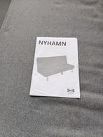 CANAPE LIT 3 PLACES AVEC MATELAS EN MOUSSE