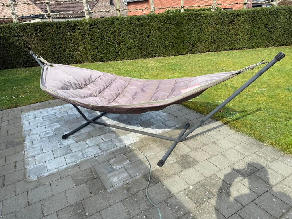 Fatboy hangmat, Ophalen, Gebruikt, Meerpersoons, Met standaard
