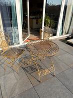 Table terrasse/jardin fer forgé, Enlèvement, Comme neuf