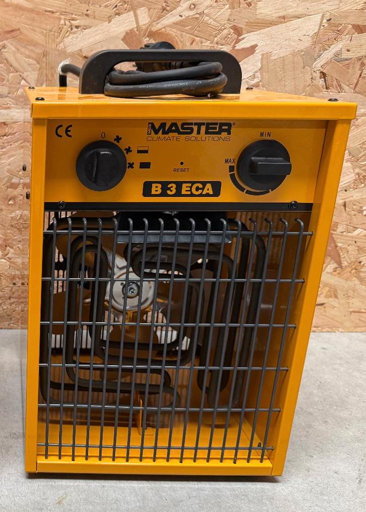 Master B3 ECA Elektrische Werkplaatskachel - 3000W - Nieuw!, Doe-het-zelf en Bouw, Verwarming en Radiatoren, Nieuw, Kachel, 800 watt of meer