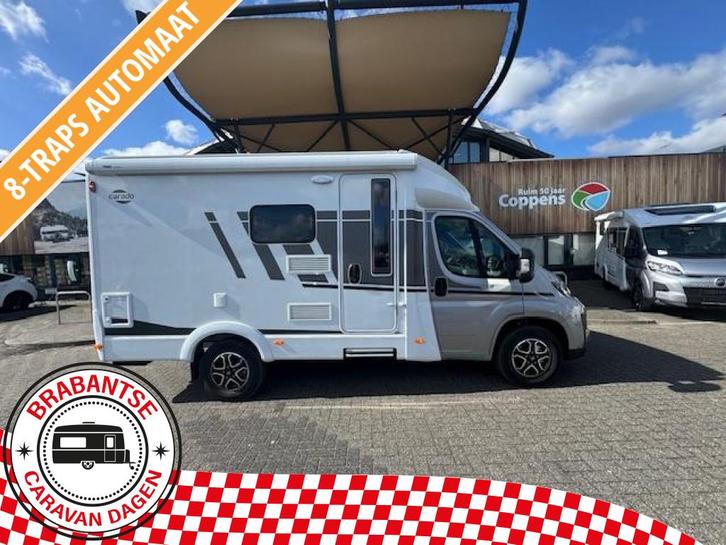 Carado T 135, Fiat, Caravanes & Camping, Camping-cars, jusqu'à 2, Semi-intégral, Carado, Diesel, Automatique, 5 à 6 mètres, Toilette à cassette