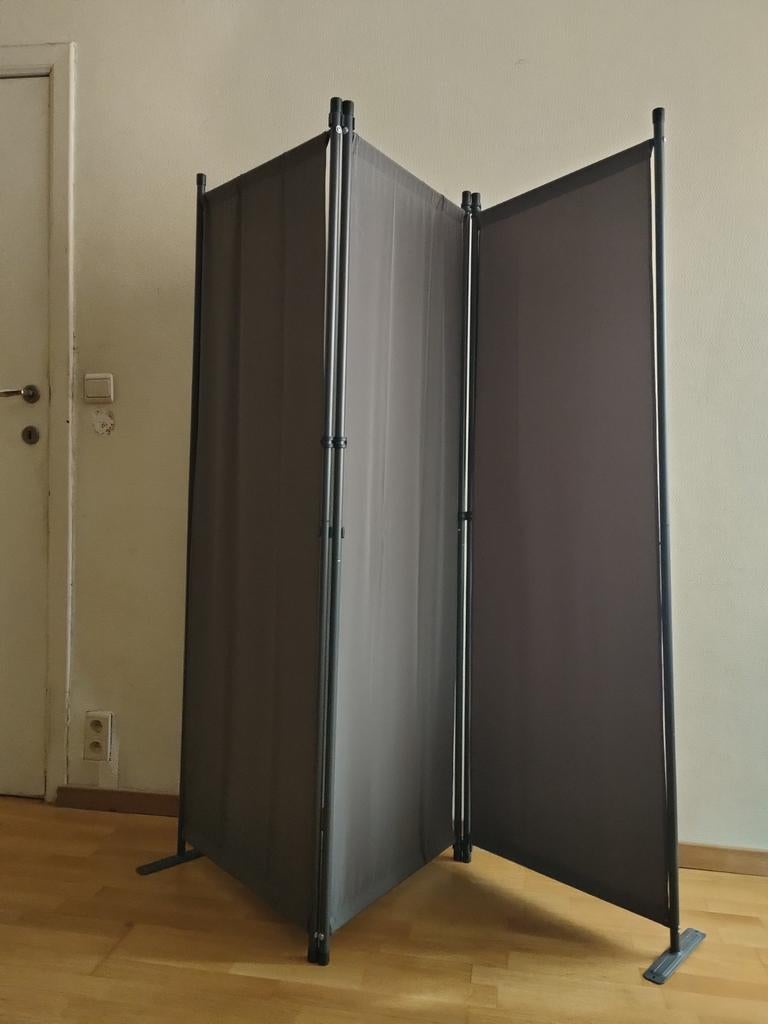 Paravent 166 cm (hauteur)x56cm(largeur par panneau), Enlèvement