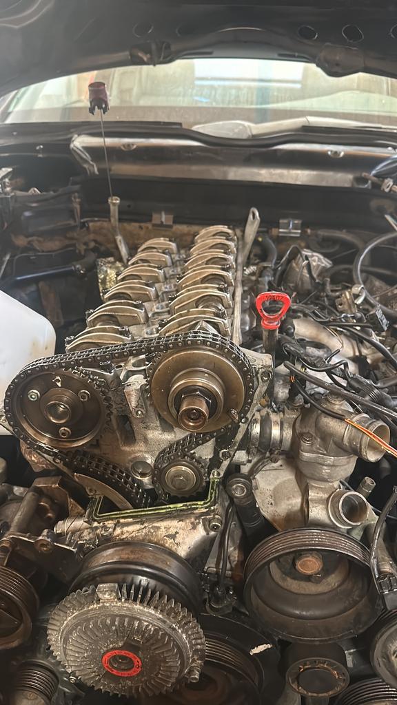 R129 m104 24 klepper motorblok, Auto-onderdelen, Ophalen