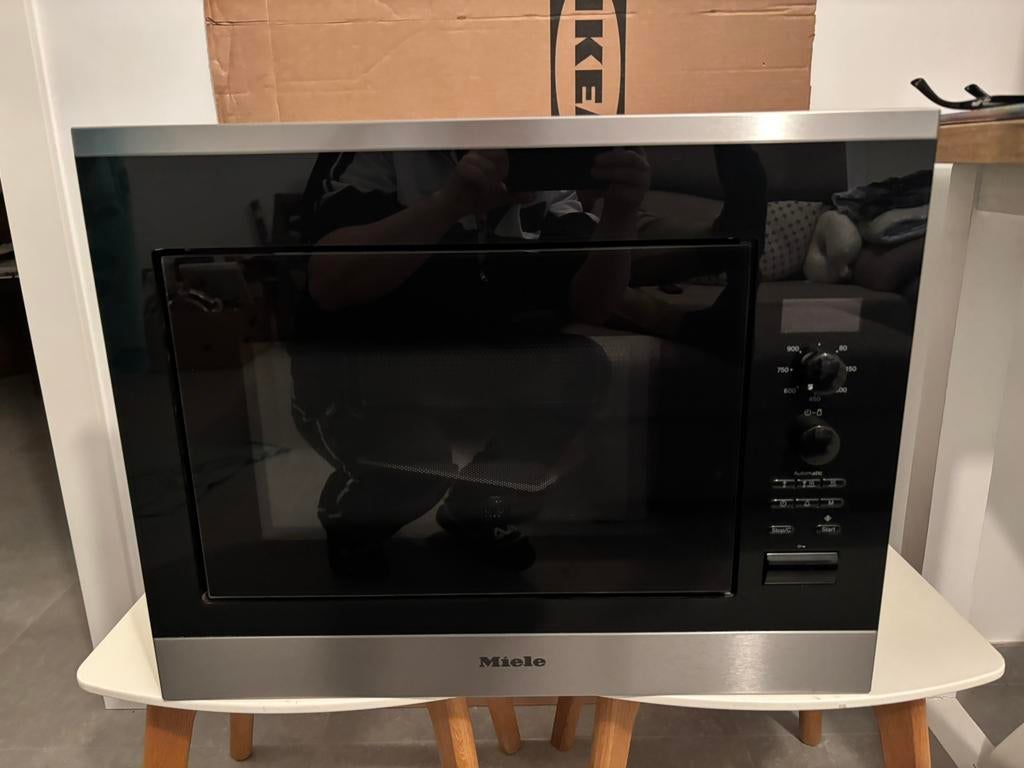 Miele M6040 SC inbouw, nieuwstaat, Gril, Encastré, Comme neuf, Enlèvement