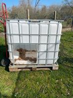 Ibc container, stal voor dieren