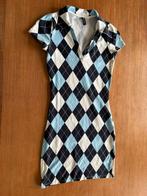 H&M Divided bodycon jurk – blauw/wit ruitpatroon – Trendy, Enfants & Bébés, Vêtements enfant | Taille 176, Enlèvement, Comme neuf