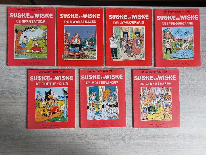 Strips Suske & Wiske, Boeken, Strips | Comics, Gelezen, Meerdere comics, Overige gebieden, Ophalen of Verzenden