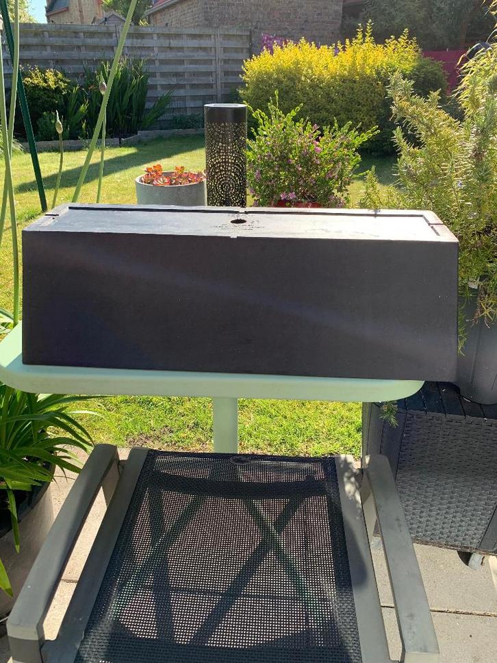 BLOEMBAK "ECOPOTS" BRUGES 66, Tuin en Terras, Bloembakken en Plantenbakken, Nieuw, Kunststof, Binnen, Balkon, Tuin, Rechthoekig