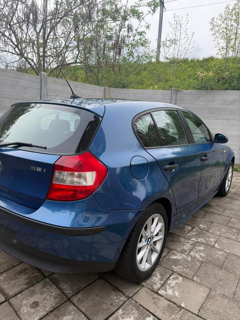 Bmw 116i goede staat, Autos, BMW, Particulier, Série 1, Essence, Boîte manuelle, Bleu, Enlèvement