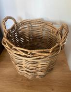bamboe mand , gevlochten mand, Ophalen, Mand