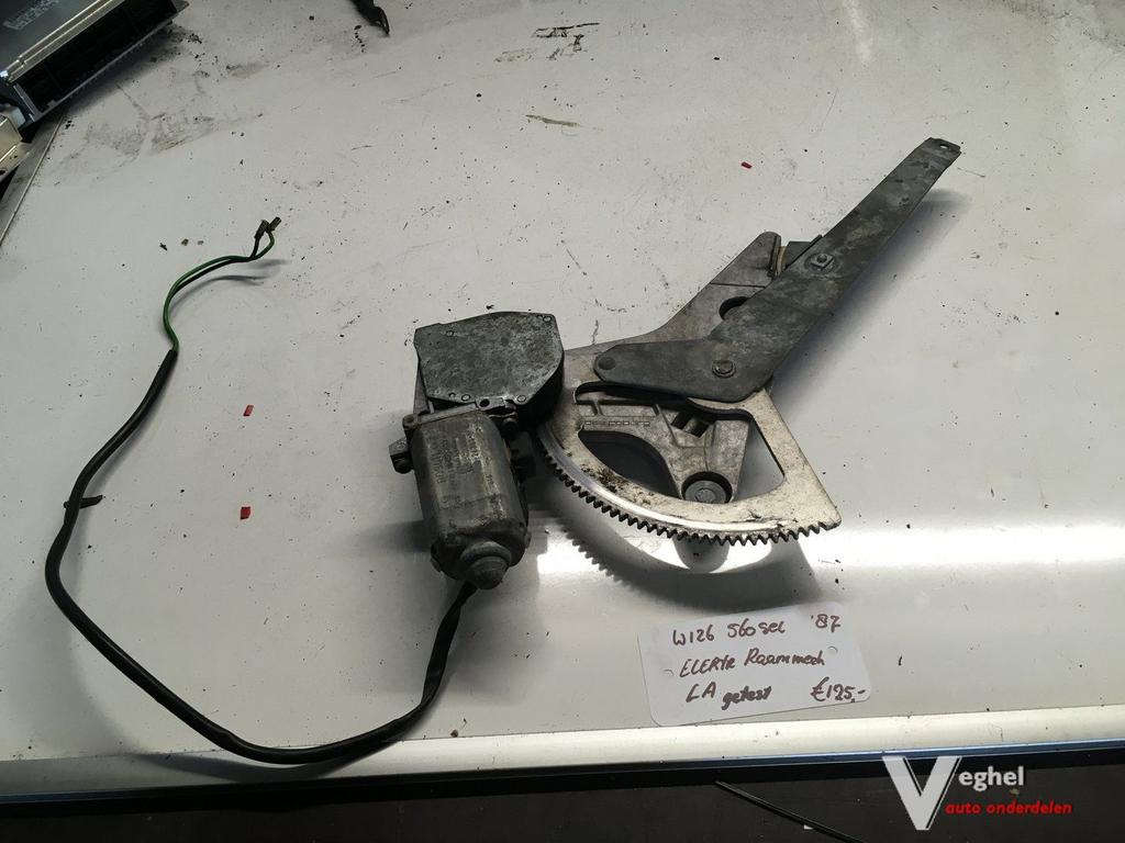 Mercedes W126 560 SEL 1987   Elektr Raammechanisme Linksacht, Autos : Pièces & Accessoires, Vitres & Accessoires, Utilisé, Enlèvement ou Envoi