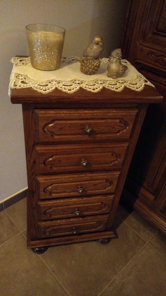 Eiken kastje, Ophalen