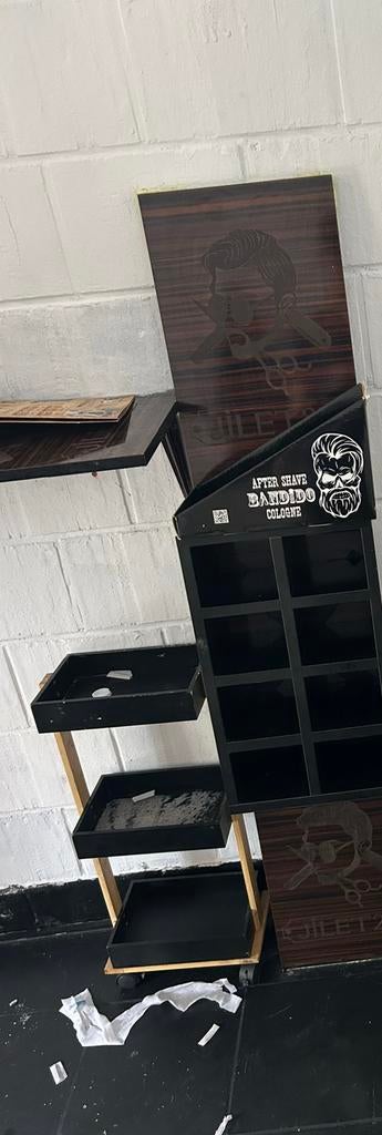 Kapper spullen in zetten, Ophalen of Verzenden, Gebruikt