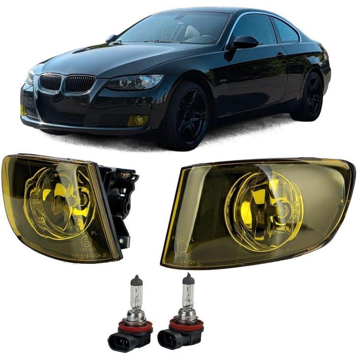 Mistlampen Voor Bmw E92 E93 Coupe en Cabrio Geel Glas, Autos : Divers, Tuning & Styling, Envoi