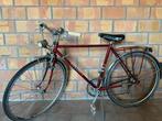 lichte sportieve heren fiets bordeau retro vintage, Fietsen en Brommers, Gebruikt, Versnellingen, 53 tot 57 cm, Ophalen