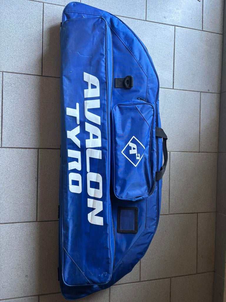 Boog met pijlen en opbergzak, Sport en Fitness, Handboogschieten, Ophalen, Zo goed als nieuw, Compoundboog