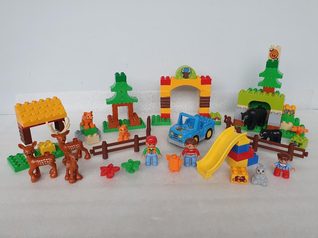 Lego Duplo 10584: Het Grote Bos, Gebruikt, Ophalen of Verzenden, Compleet, Duplo