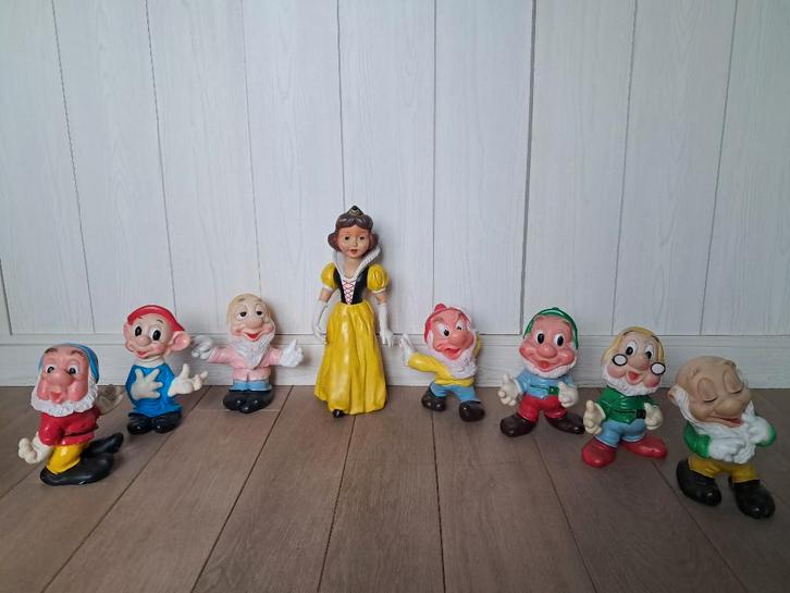 sneeuwwitje en de 7 dwergen figuren, Verzamelen, Poppen, Gebruikt, Pop, Ophalen