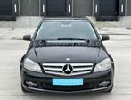 Mercedes C200 Avantgarde - Blue Efficiency 2010 Automaat GPS, Auto's, Zwart, Leder en Stof, Zwart, Bedrijf
