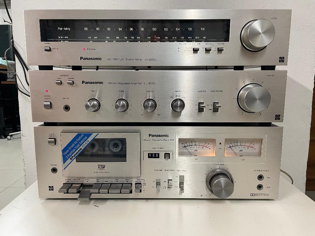 Chaîne Hi-Fi Panasonic SU-2600, Autres marques, Reconditionné, Tuner ou Radio, Enlèvement