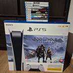 PlayStation 5 disc+1 manette+9 jeux+1 manette défectueuse, Enlèvement ou Envoi, Playstation 5