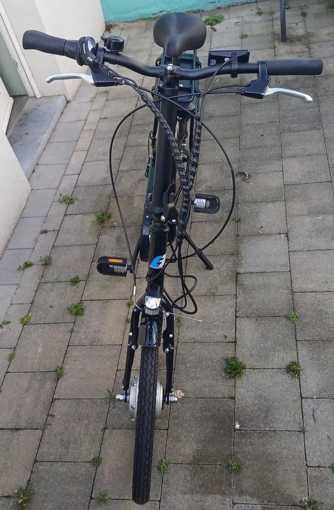 PLOOIBARE MINIFIETS EVOBIKE BY MINERVA + FIETSKAR MAXXUS, Vélos & Vélomoteurs, Vélos électriques, Enlèvement