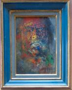 ROGER VAN BELLEGHEM / HOOFD / OLIEVERF PANEEL 31x26cm KADER, Enlèvement ou Envoi