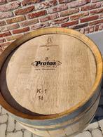 Eiken wijnvat / eiken wijnton / regenton met deksel/kraantje, Ophalen, Hout