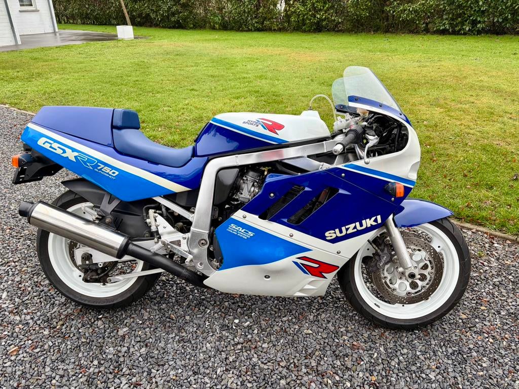 Gsxr 750 1989, Motos, Occasion, Super Sport, Particulier, 4 cylindres