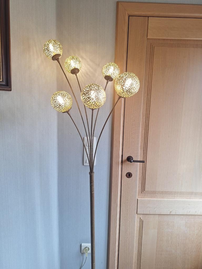 Vloerlamp brons, Huis en Inrichting, Ophalen