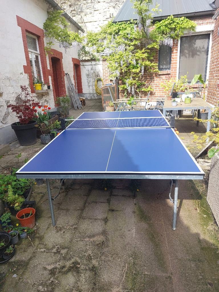 Pingpong tafel, Sports & Fitness, Ping-pong, Enlèvement, Comme neuf, Table d'intérieur, Pliante