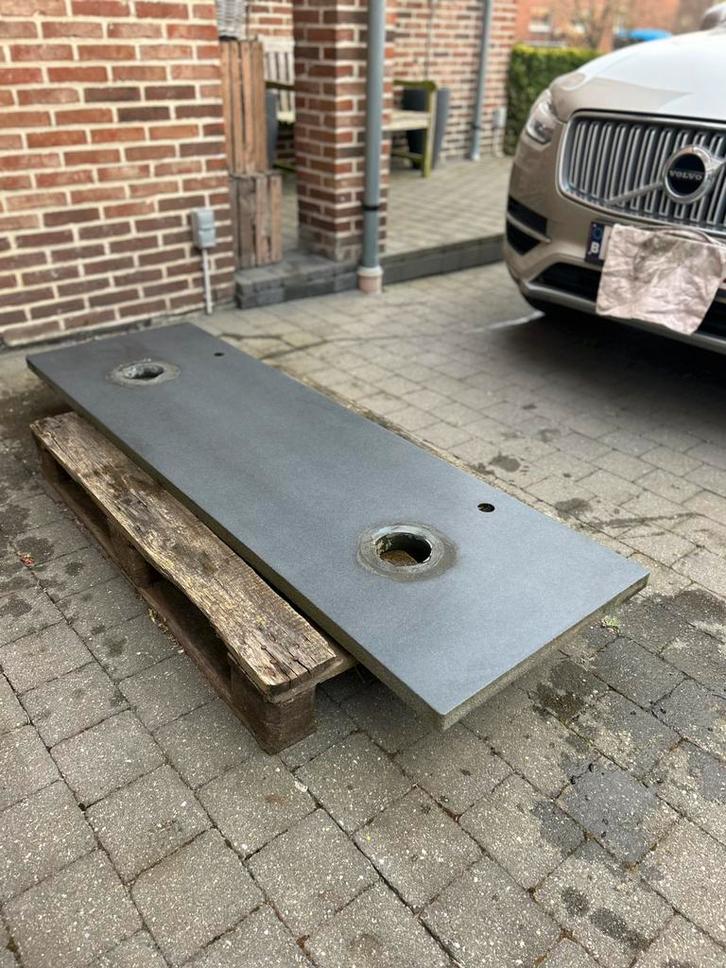 Graniet lavabotabelt BALMANI (NIEUW) - 180 x 55, Maison & Meubles, Salle de bain | Meubles de Salle de bain, Neuf, Autres types