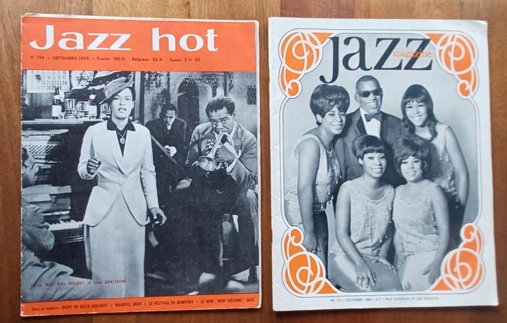 2x Jazz-magazine/Billie Holiday/Archie Shepp/Chick Corea/, Verzamelen, Tijdschriften, Kranten en Knipsels, Ophalen of Verzenden