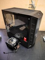 Cooler master ATX-behuizing met ventilator en CPU-koeler, Computers en Software, Computerbehuizingen, Ophalen, Gebruikt