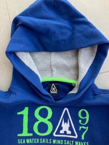 Gaastra Hoodie jongens maat 134 blauw  beschikbaar voor biedingen