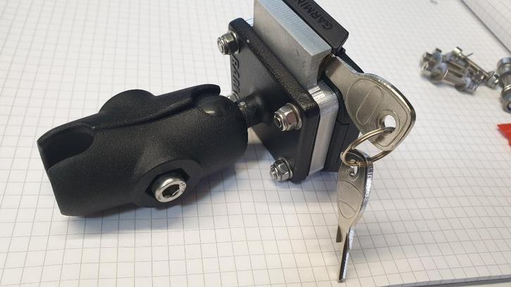 jw1259-2 slot beveiliging Garmin zumo XT XT2 of XT3, Motoren, Accessoires | Navigatiesystemen, Nieuw, Ophalen of Verzenden