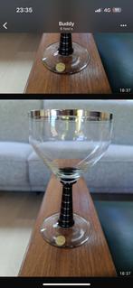 Deco ‘30 Booms glas. Collectie “les palmiers” design HELLER, Antiek en Kunst, Antiek | Glaswerk en Kristal, Ophalen
